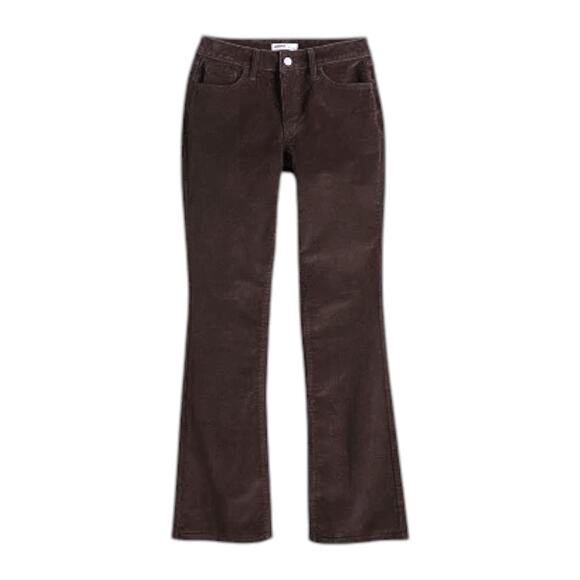 Women's Sonoma Life + Style Petite Mid Rise Stretch Boot Cut Corduroy Pants - 4P - Picture 1 of 4